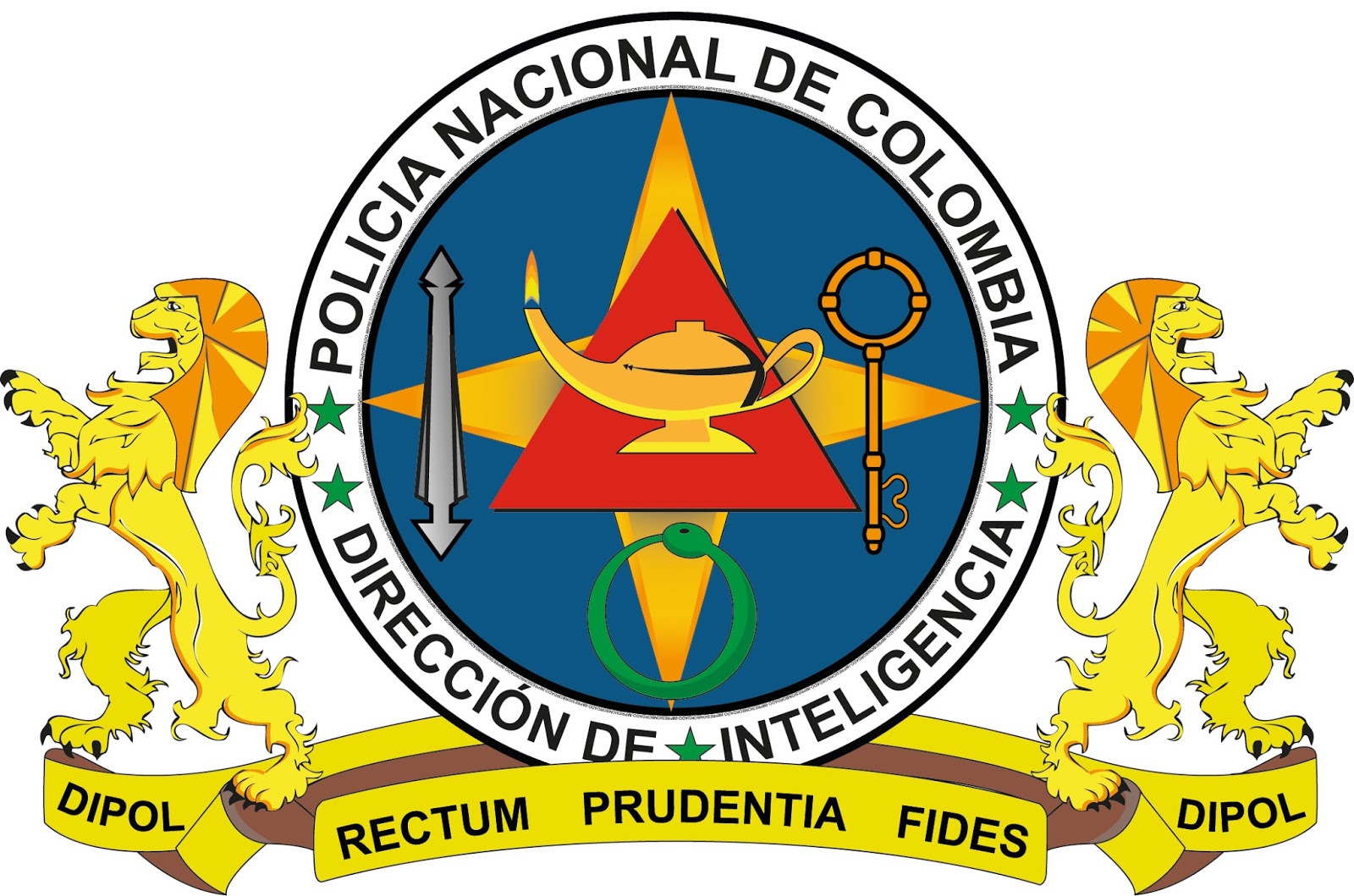 Logo de la Direccion de Inteligencia de la Policia Nacional